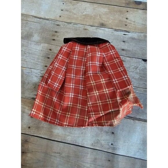 Mattel 1976 Barbie Skipper Best Buy #9121 Red Plaid Jacket Black Collar TLC Rare - Picture 4 of 4